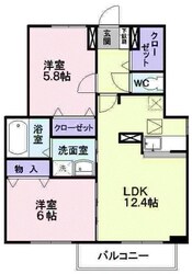 さくらヶ丘Ｃの物件間取画像